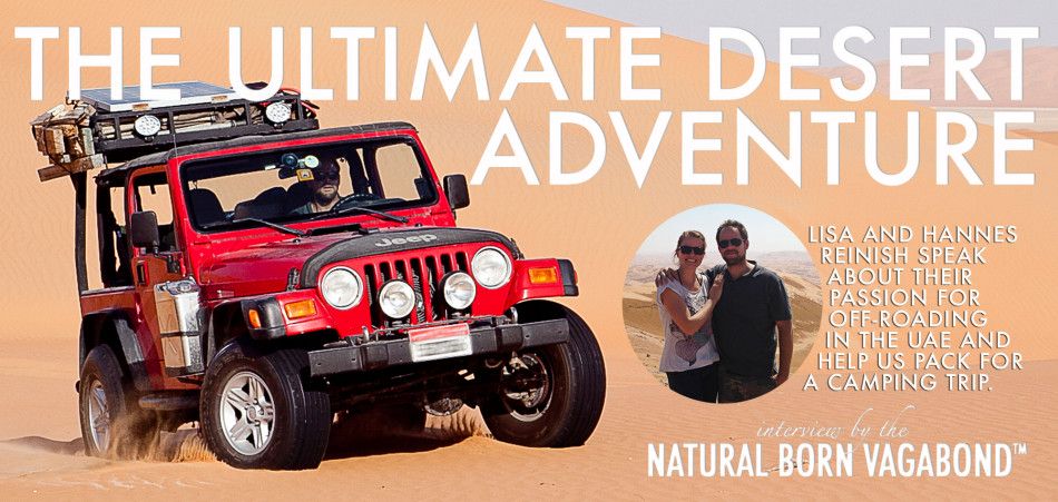 The ultimate desert adventure - Lisa and Hannes