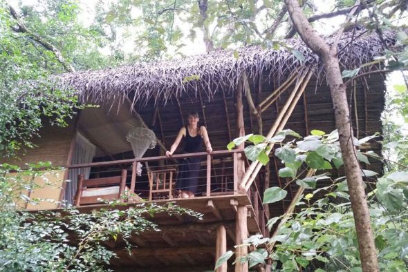 Boulder house -- Lovely Sri Lankan jungle accommodation.
