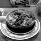 Frog's leg casserole dish - Hong Kong 2013