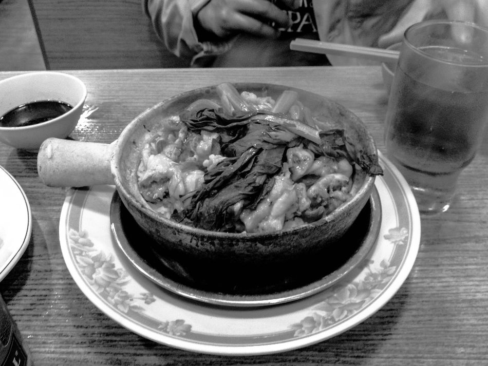 Frog's leg casserole dish - Hong Kong 2013
