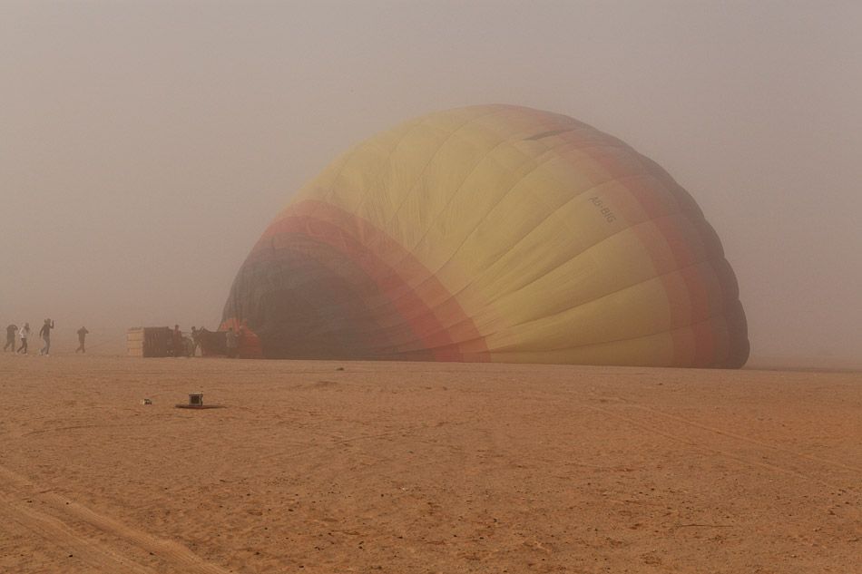 Hot Air Ballooning over the UAE dessert