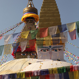Big Stupa in Kathmandu, Nepal