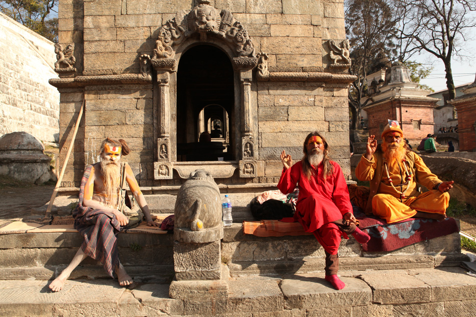 Tantric Yogins in Kathmandu, Nepal