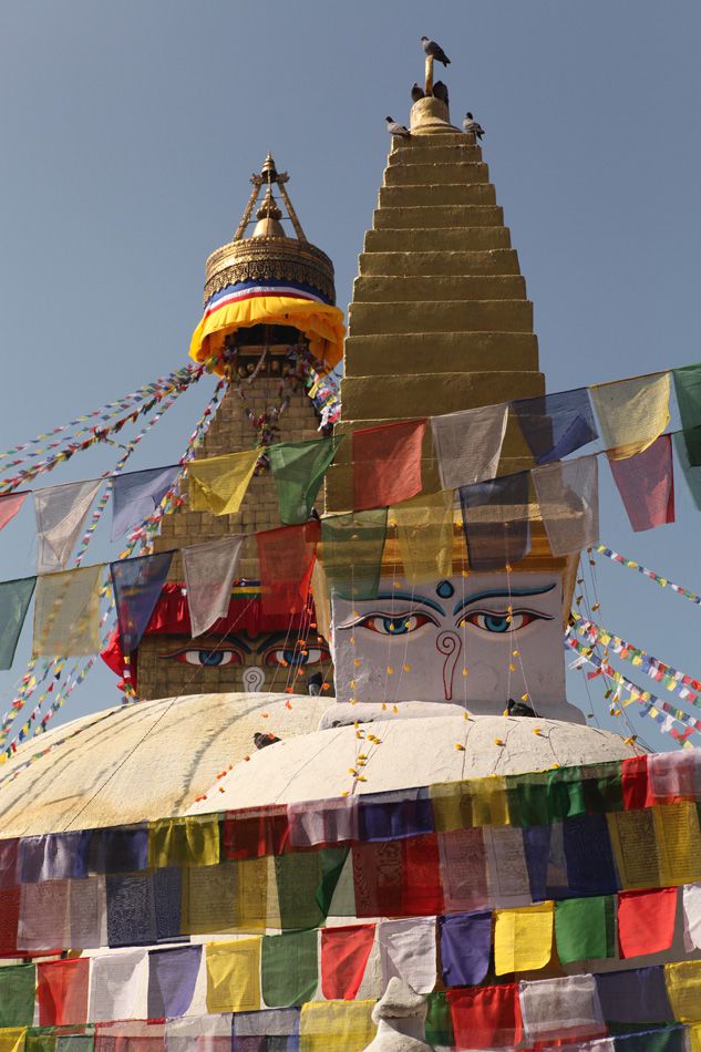 Big Stupa in Kathmandu, Nepal